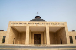 4) The church Immaculate Heart of Mary Refuge of Souls will be consecrated and officially opened for worship by the faithful on August 6th. Paravati, Italy. April 7, 2022. (Photo by Eleonora Francica for Faith Wire)