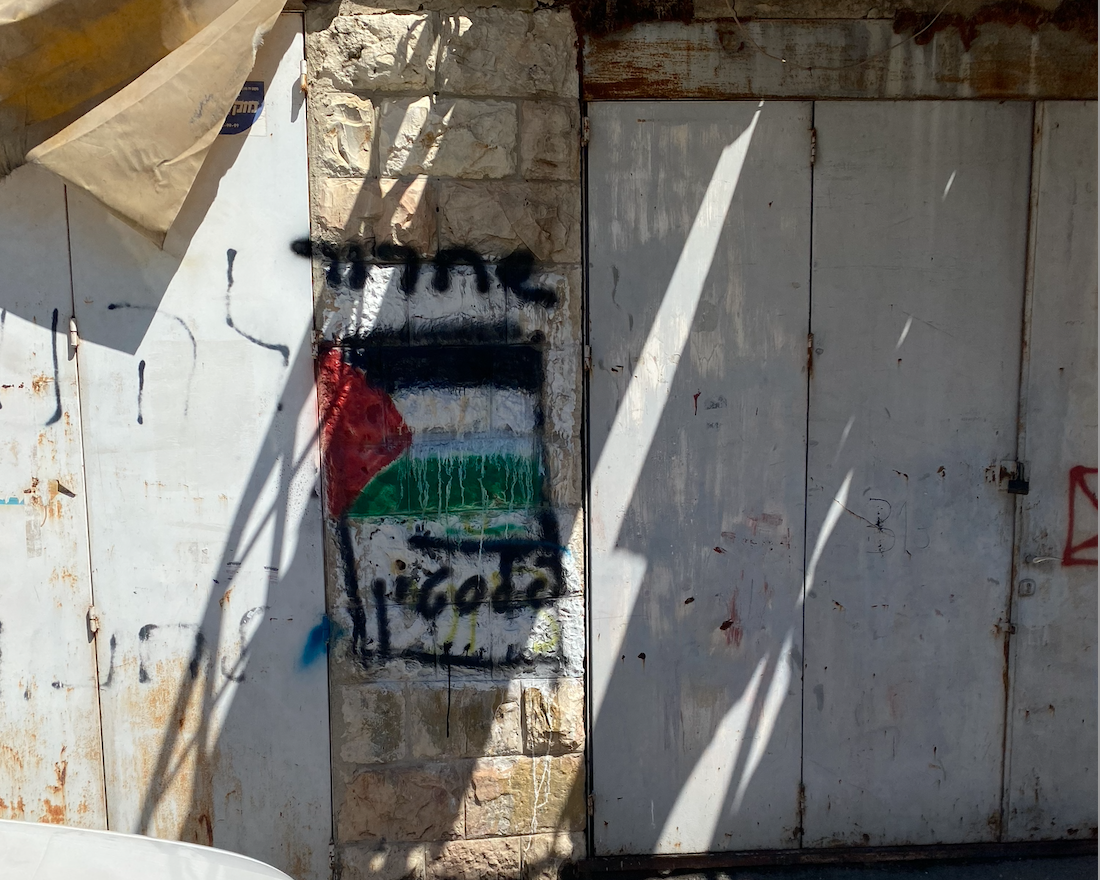 The Writing on the Wall: Palestinian Flags in Ultra-Orthodox Neighborhood