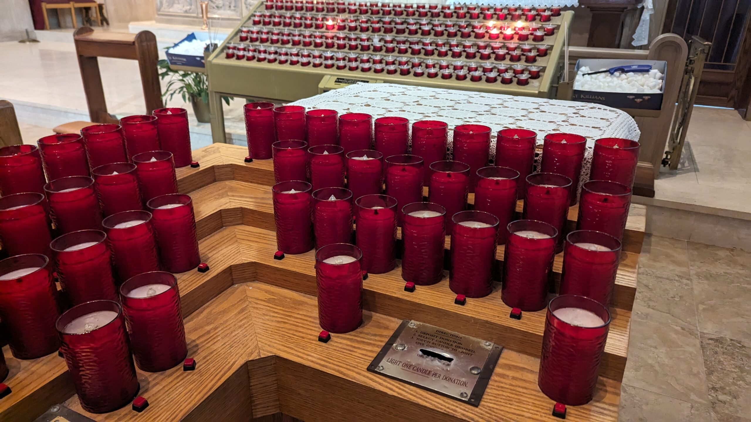 In the Candlelight: Reflections & Remembrance at a Roman Catholic Church in the Bronx
